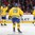 MONTREAL, CANADA - DECEMBER 31: Sweden's Jonathan Dahlen #27 celebrates a third period goal against the Czech Republic with teammates Alexander Nylander #19 and Rasmus Asplund #18 during preliminary round action at the 2017 IIHF World Junior Championship. (Photo by Francois Laplante/HHOF-IIHF Images)

